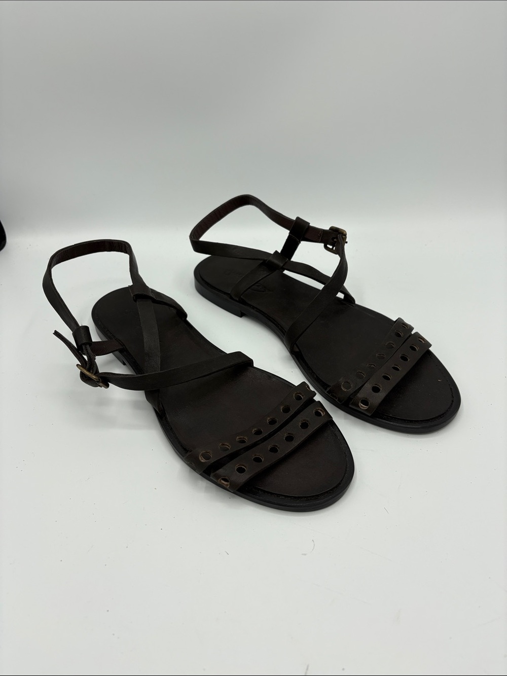 NEW! Rachel Comey Brown Strappy Sandals - Size 7.5
